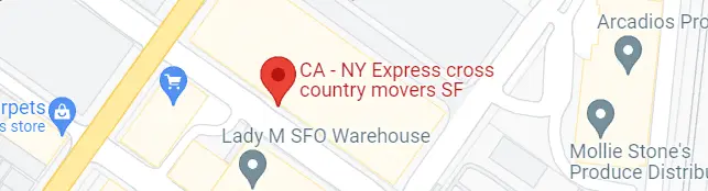 CA - NY Express Cross Country Movers San Francisco