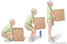 If you are doing a lot of the move on your own, learn the importance of proper lifting techniques before you do so.