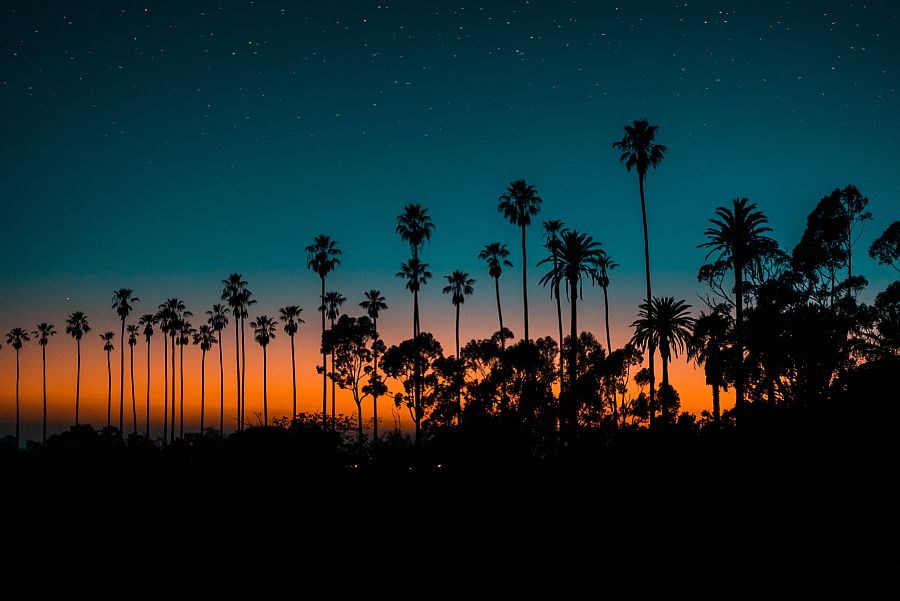Sunset in Los Angeles