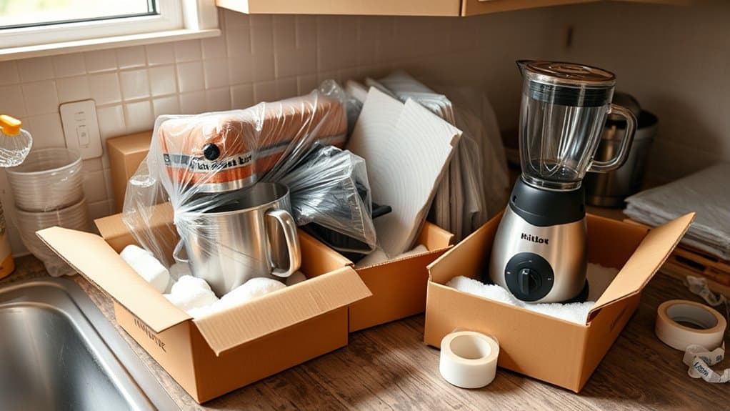careful packing and loading