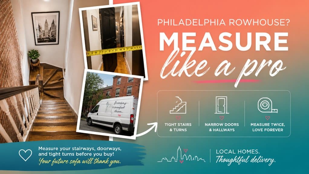 furniture route measurement checklist