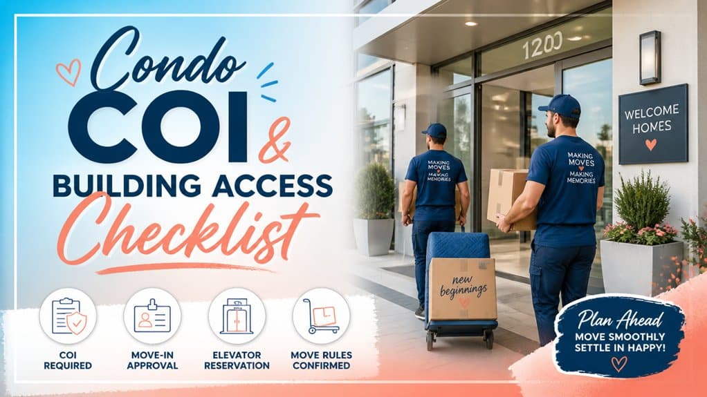 condo move access requirements