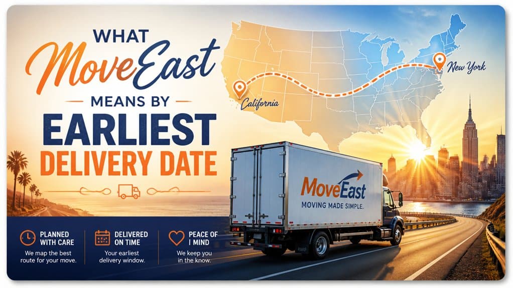 earliest acceptable delivery date